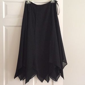 MSK small black skirt